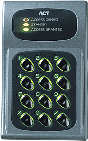 ACT 10 Digital Coded Keypad for Access Control