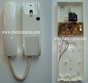 farfisa pt511w door entry intercom system handset