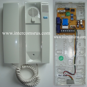 Fermax audio auxiliary full doorman Kit, composed of Street board and home  doorman phone. Intercom phone